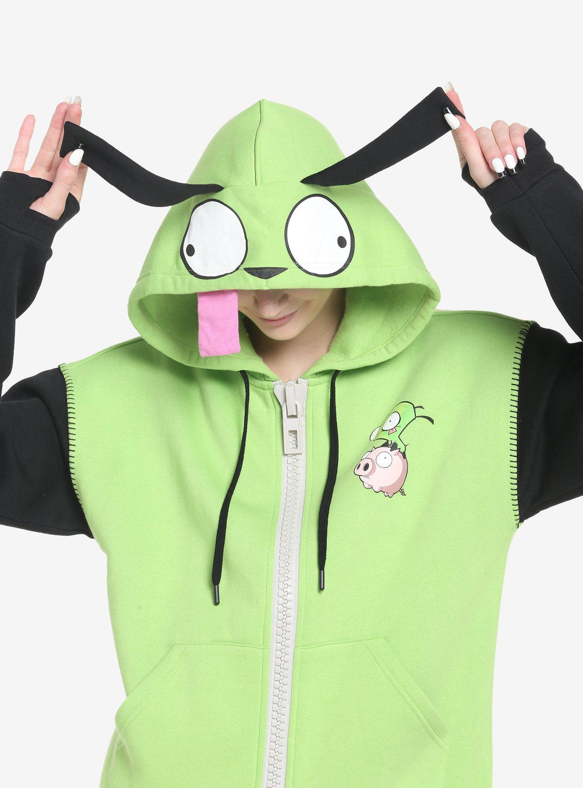 Invader Zim GIR Cosplay Girls Hoodie Hoodie Trending US Graphic Style