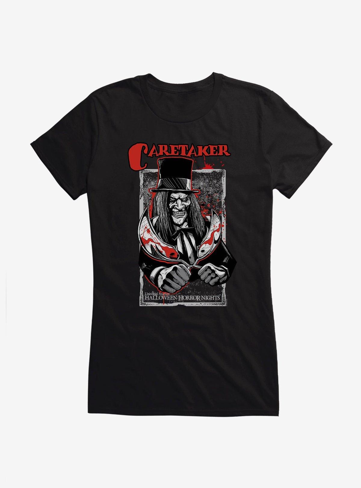 Halloween Horror Nights Caretaker Girls T Shirt T Shirt Comfort Fit Daily Wear