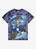 The God Of High School Characters Fighting Tie Dye T Shirt T Shirt Premium Print Graphic Style