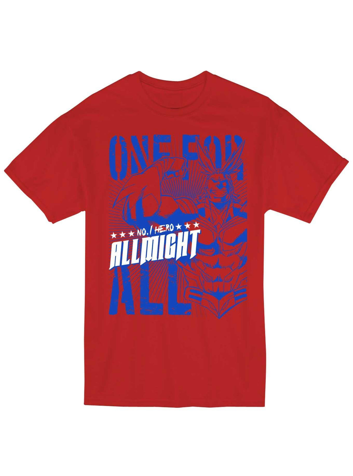 My Hero Academia All Might Number One Hero T Shirt T Shirt Viral TikTok Graphic Style