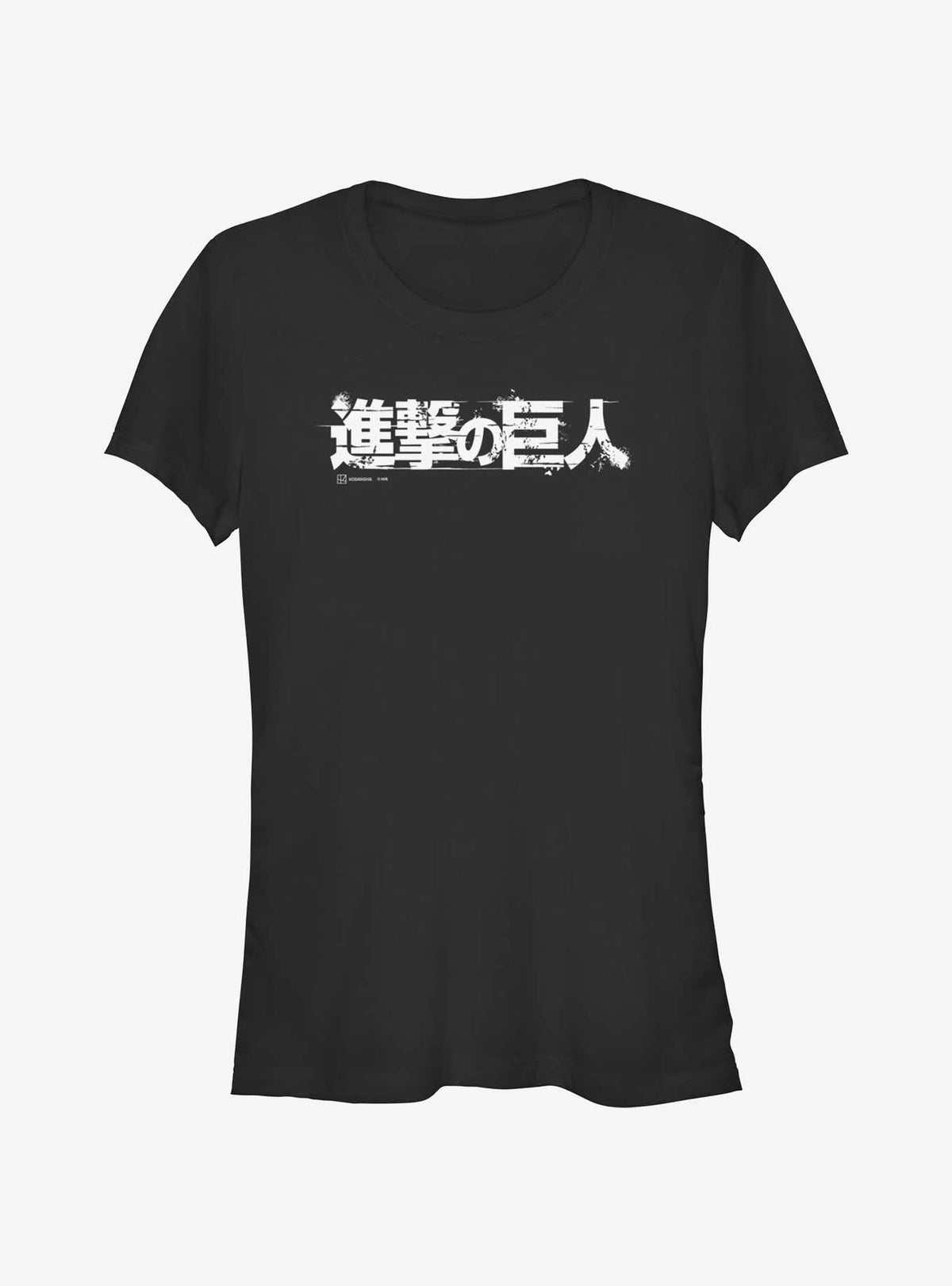 Attack on Titan Japanese Logo Girls T Shirt T Shirt High Search Demand Urban Look