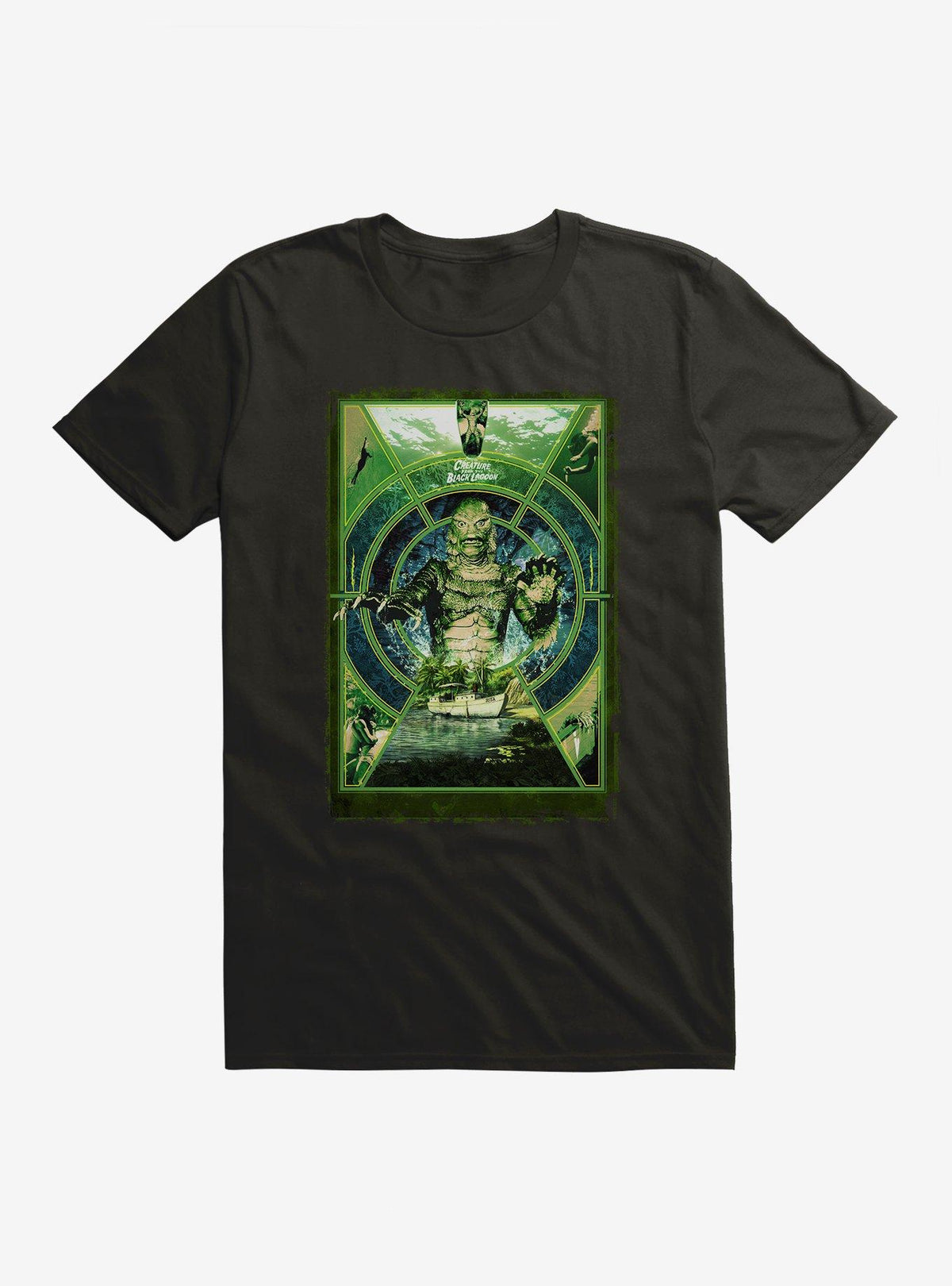 Creature From The Black Lagoon Original Horror Show Key Hole T Shirt T Shirt Comfort Fit Graphic Style