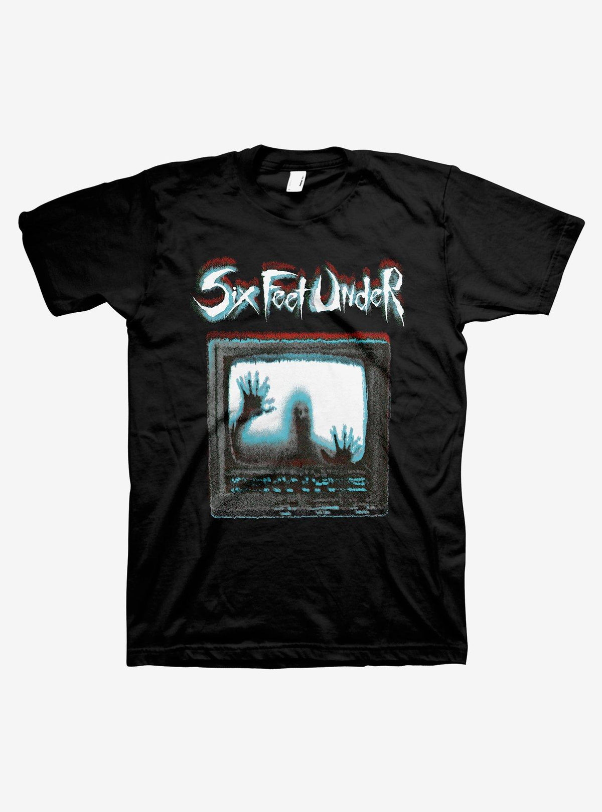 Six Feet Box TV T Shirt T Shirt Streetwear Style Urban Look