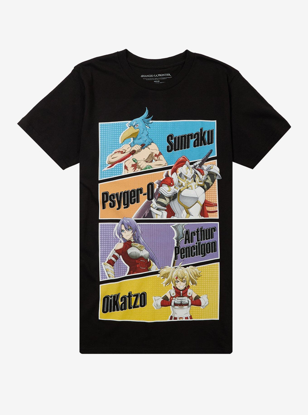 Shangri La Frontier Character Panels T Shirt T Shirt Trending US Modern Aesthetic
