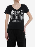 Misfits Fiend Club Girls T Shirt T Shirt High Search Demand Modern Aesthetic