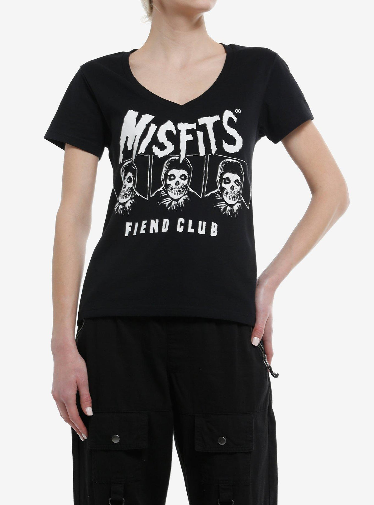 Misfits Fiend Club Girls T Shirt T Shirt High Search Demand Modern Aesthetic