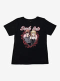 Death Note Misa Light Heart Filigree Boyfriend Fit Girls T Shirt T Shirt Premium Print Daily Wear