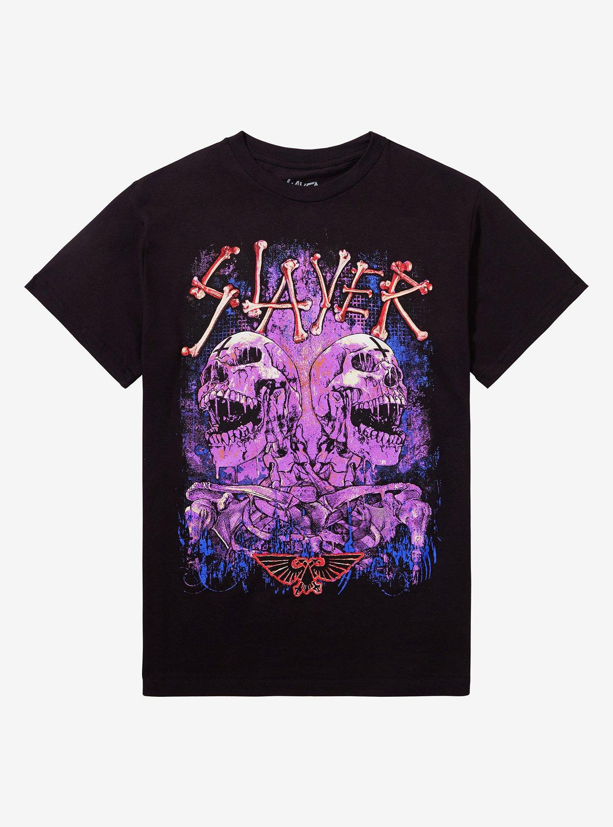 Slayer Screaming Skeletons Boyfriend Fit Girls T Shirt T Shirt Trending US Modern Aesthetic