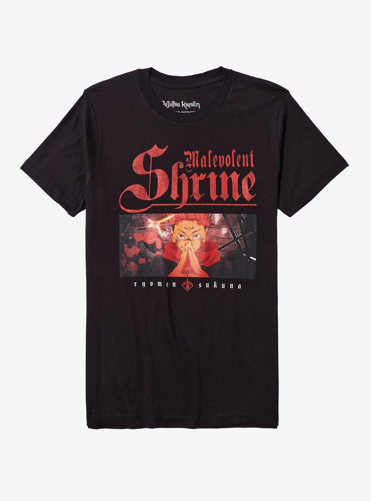 Jujutsu Kaisen Sukuna Malevolent Shrine T Shirt T Shirt Streetwear Style Gift Ready