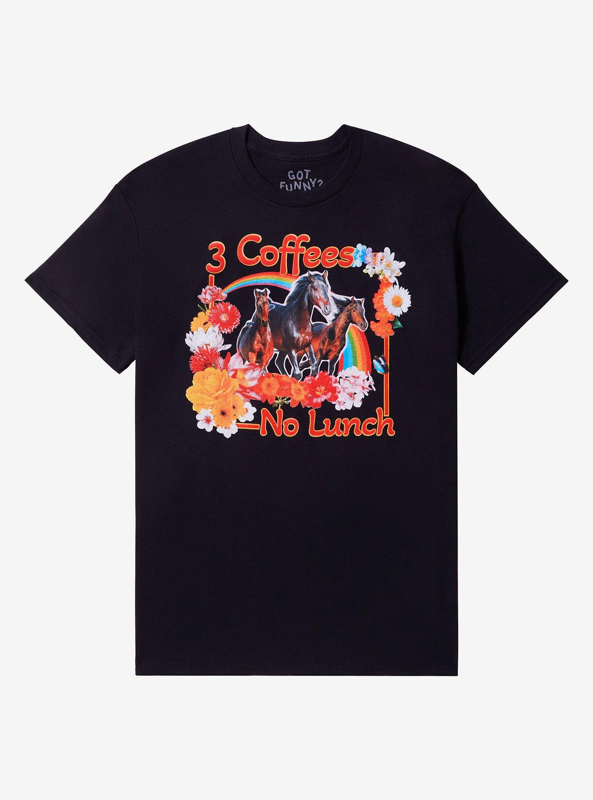 3 Coffees No Lunch T Shirt By Got Funny T Shirt Viral TikTok Daily Wear