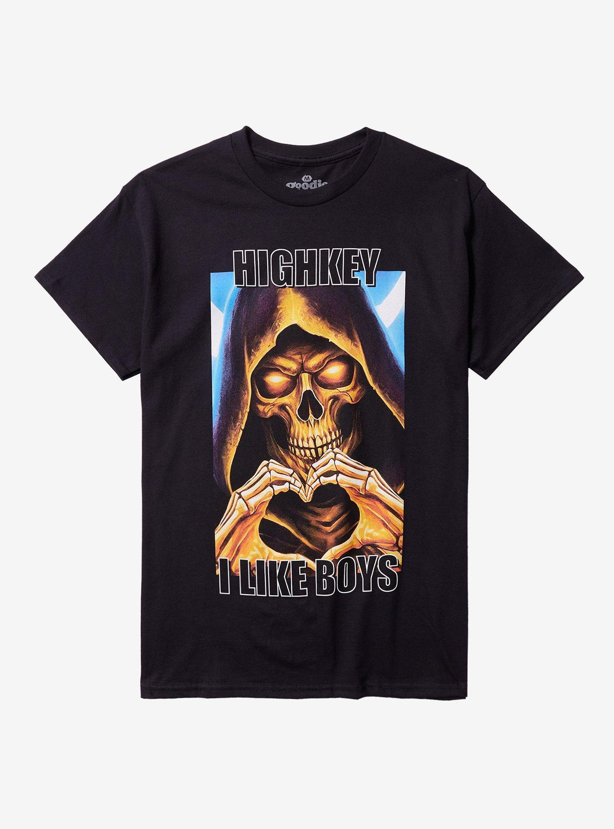 Skeleton Reaper I Like Boys T Shirt By Goodie Two Sleeves T Shirt Comfort Fit Modern Aesthetic