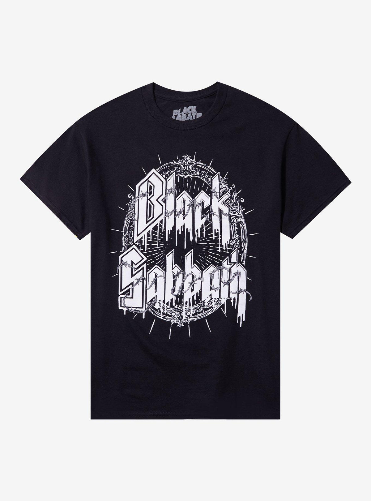 Black Sabbath Antique Frame Logo T Shirt T Shirt Trending US Urban Look