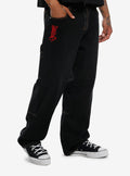 Southpole Logo Black Jeans