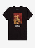 I m Fine Portrait Painting T Shirt T Shirt High Search Demand Urban Look