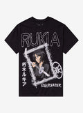 BLEACH Rukia Name Frame T Shirt T Shirt High Search Demand Graphic Style