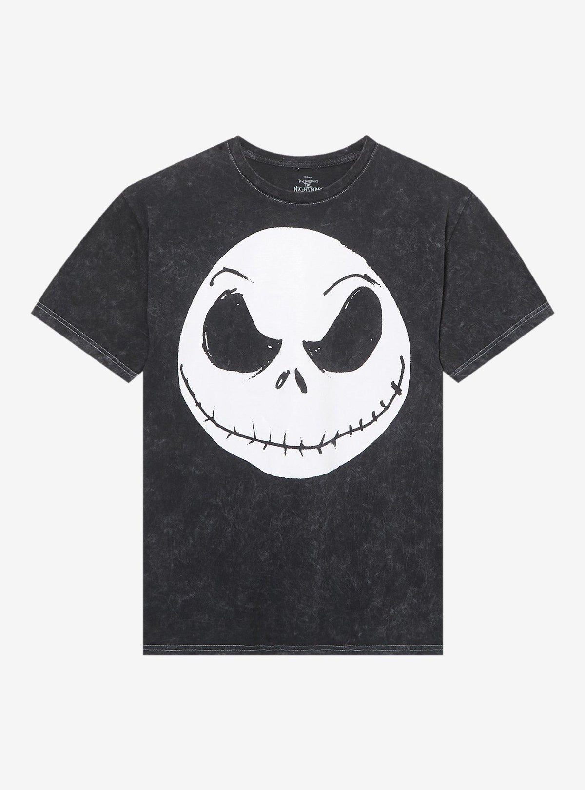 The Nightmare Before Christmas Jack Face Mineral Wash T-Shirt