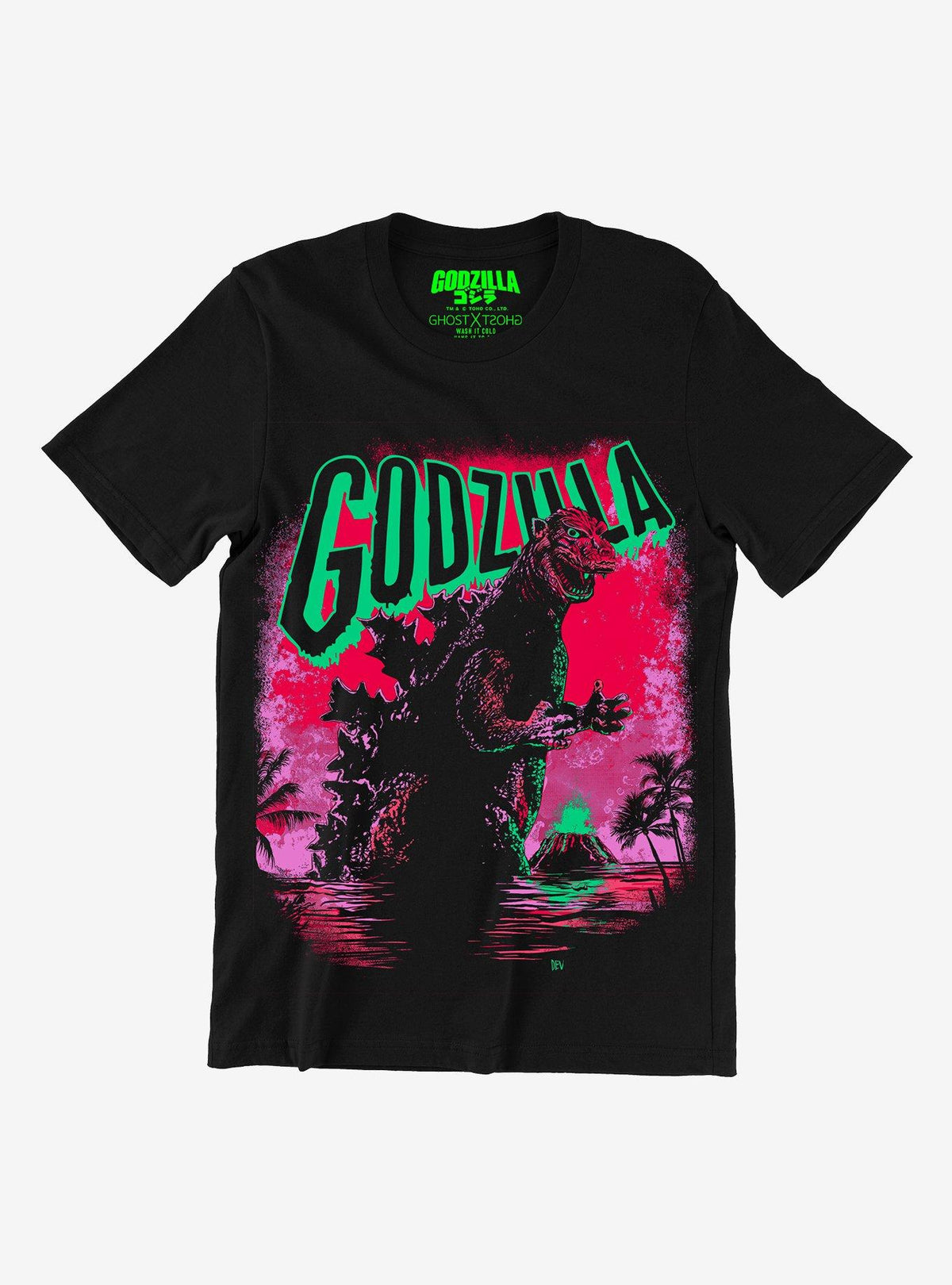 Ghost Ghost Godzilla Portrait T Shirt T Shirt Streetwear Style Gift Ready