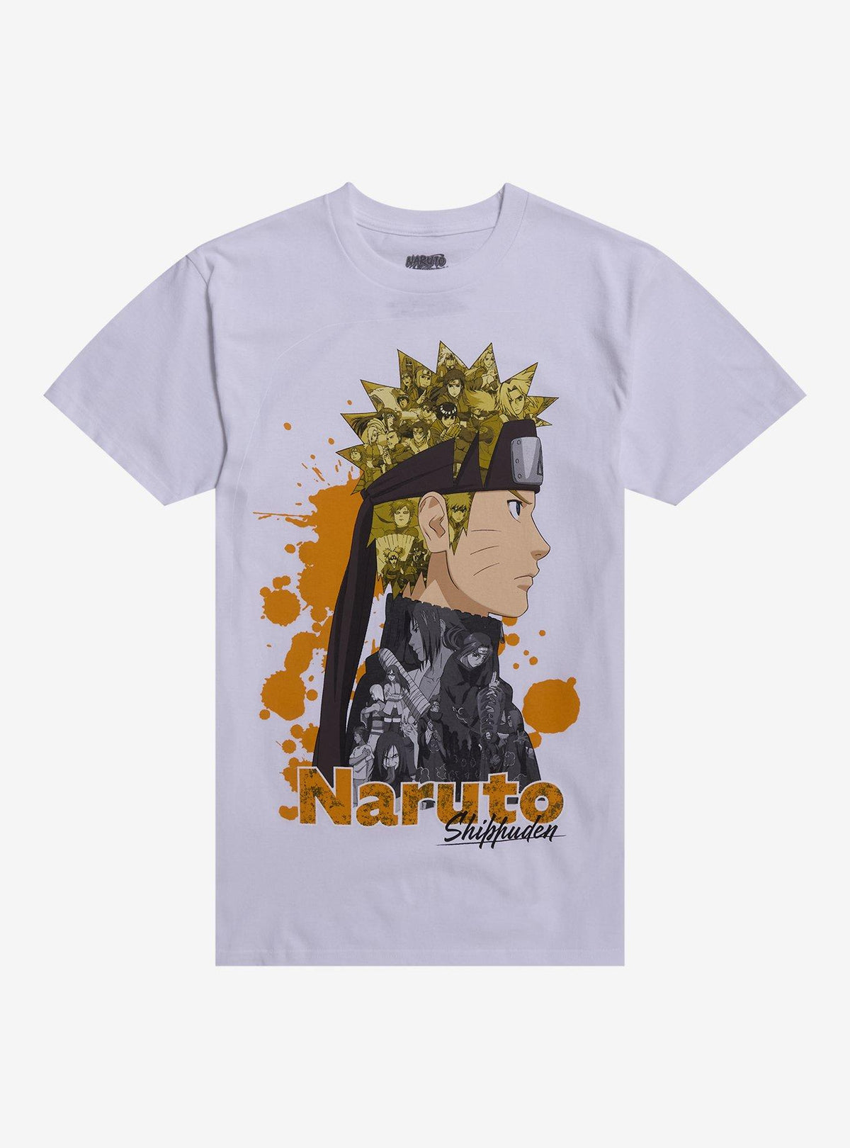 Naruto Shippuden Character Collage Profile T Shirt T Shirt Streetwear Style Graphic Style