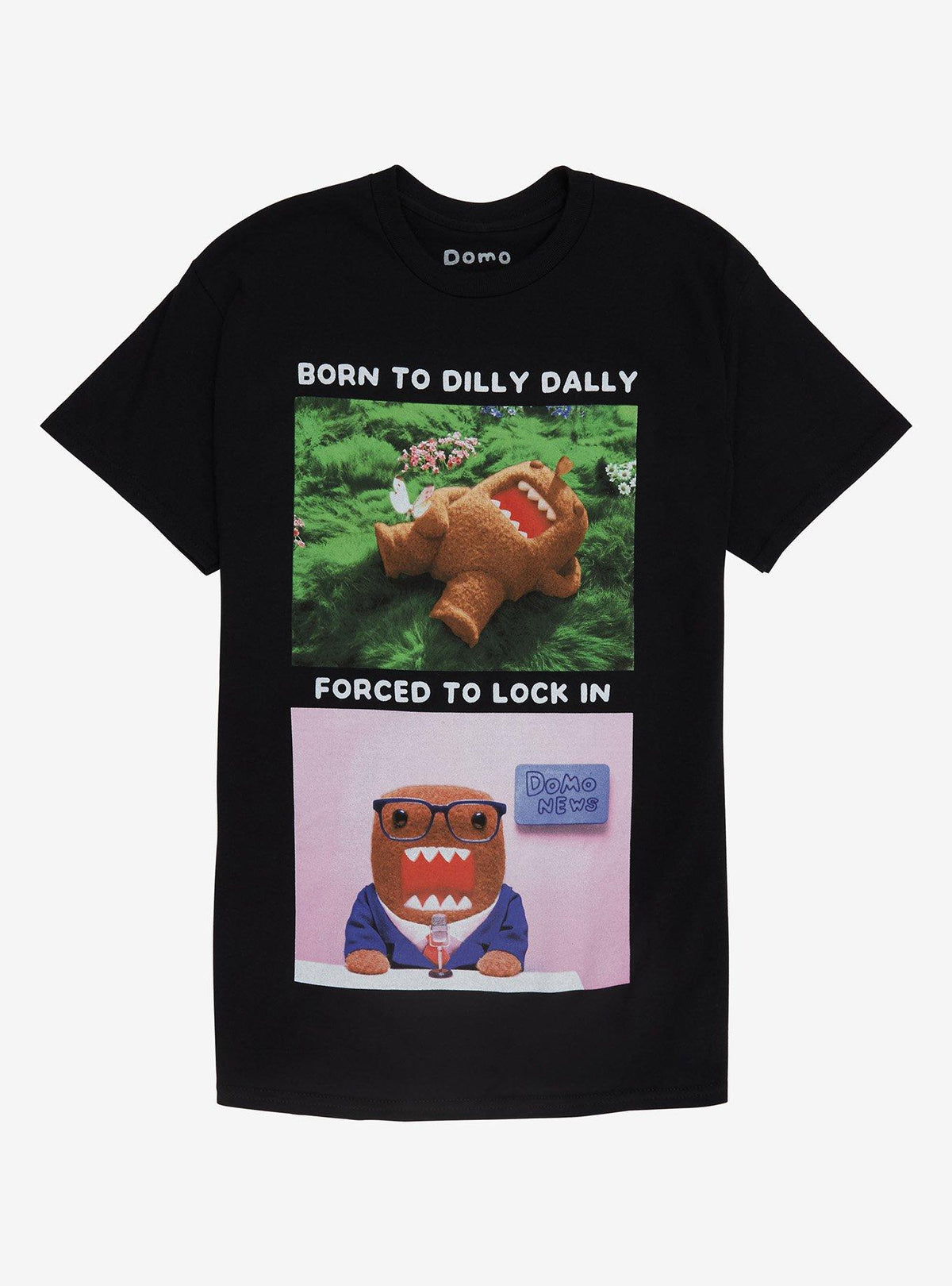 Domo Dilly Dally Lock In T Shirt T Shirt Streetwear Style Urban Look