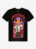Chainsaw Power Stained Glass Portrait T Shirt T Shirt Premium Print Modern Aesthetic