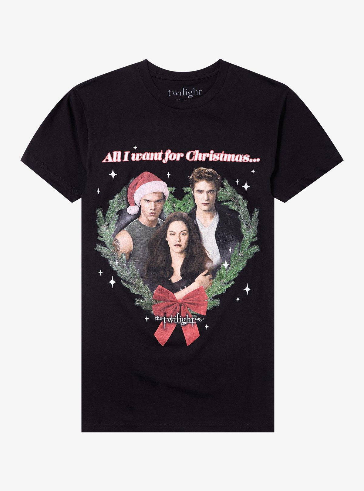 The Twilight Saga Christmas Trio T-Shirt