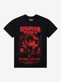 Stranger Things All Friends Welcome Poster T Shirt T Shirt High Search Demand Daily Wear