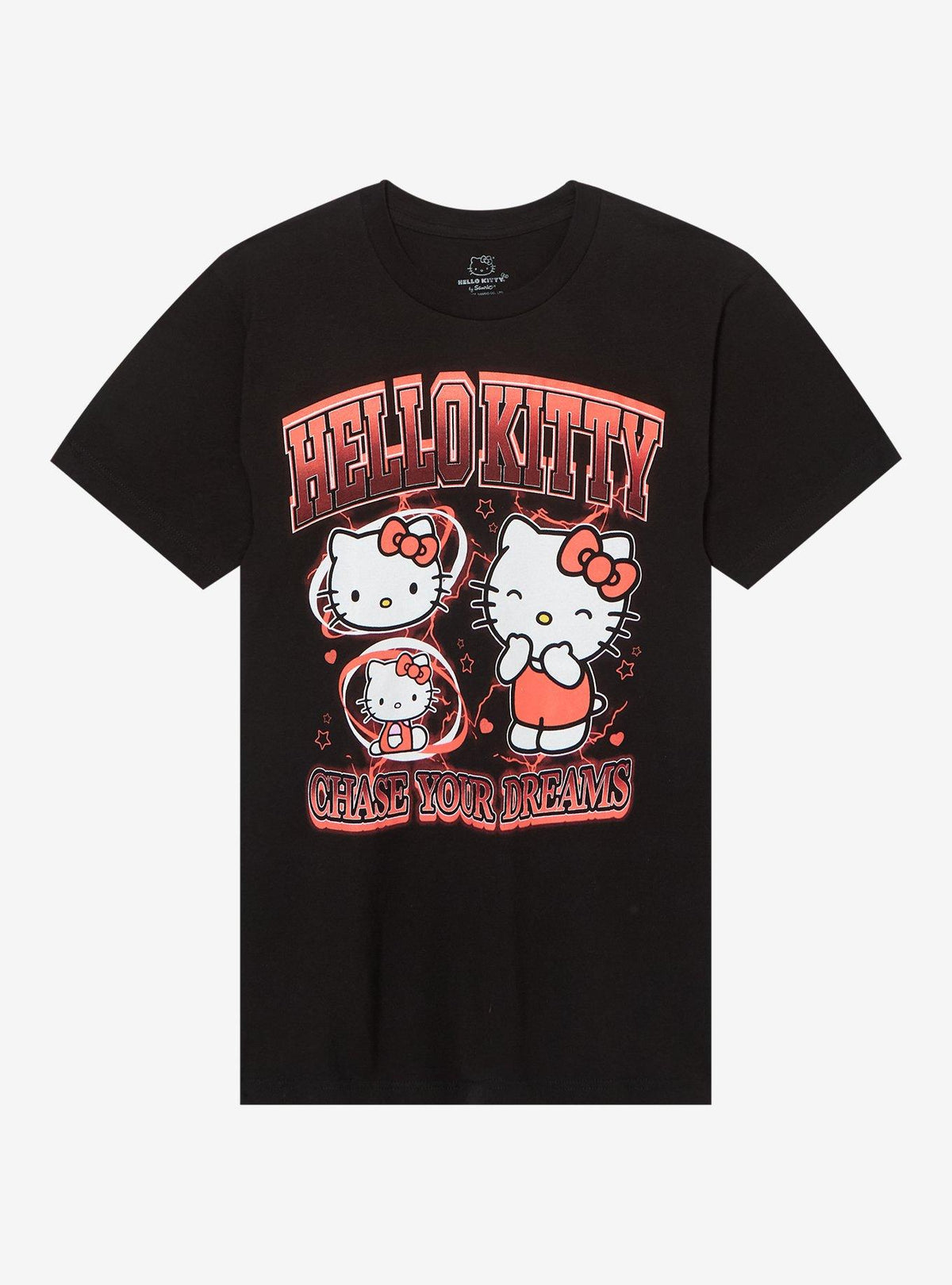 Hello Kitty Chase Your Dreams T Shirt T Shirt Streetwear Style Graphic Style