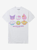 Hello Kitty And Friends Donut Snack Shop T Shirt T Shirt Trending US Urban Look