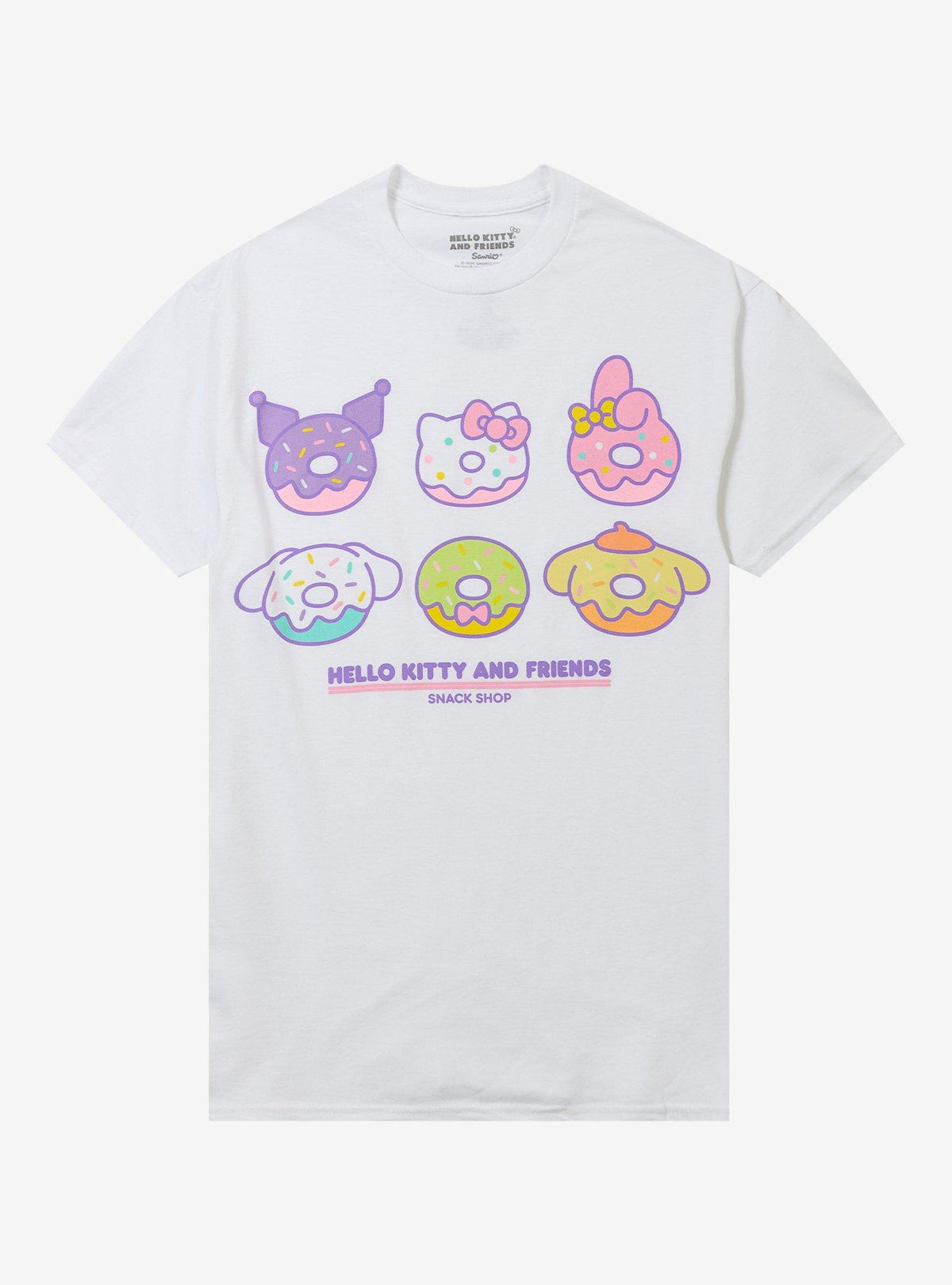 Hello Kitty And Friends Donut Snack Shop T Shirt T Shirt Trending US Urban Look