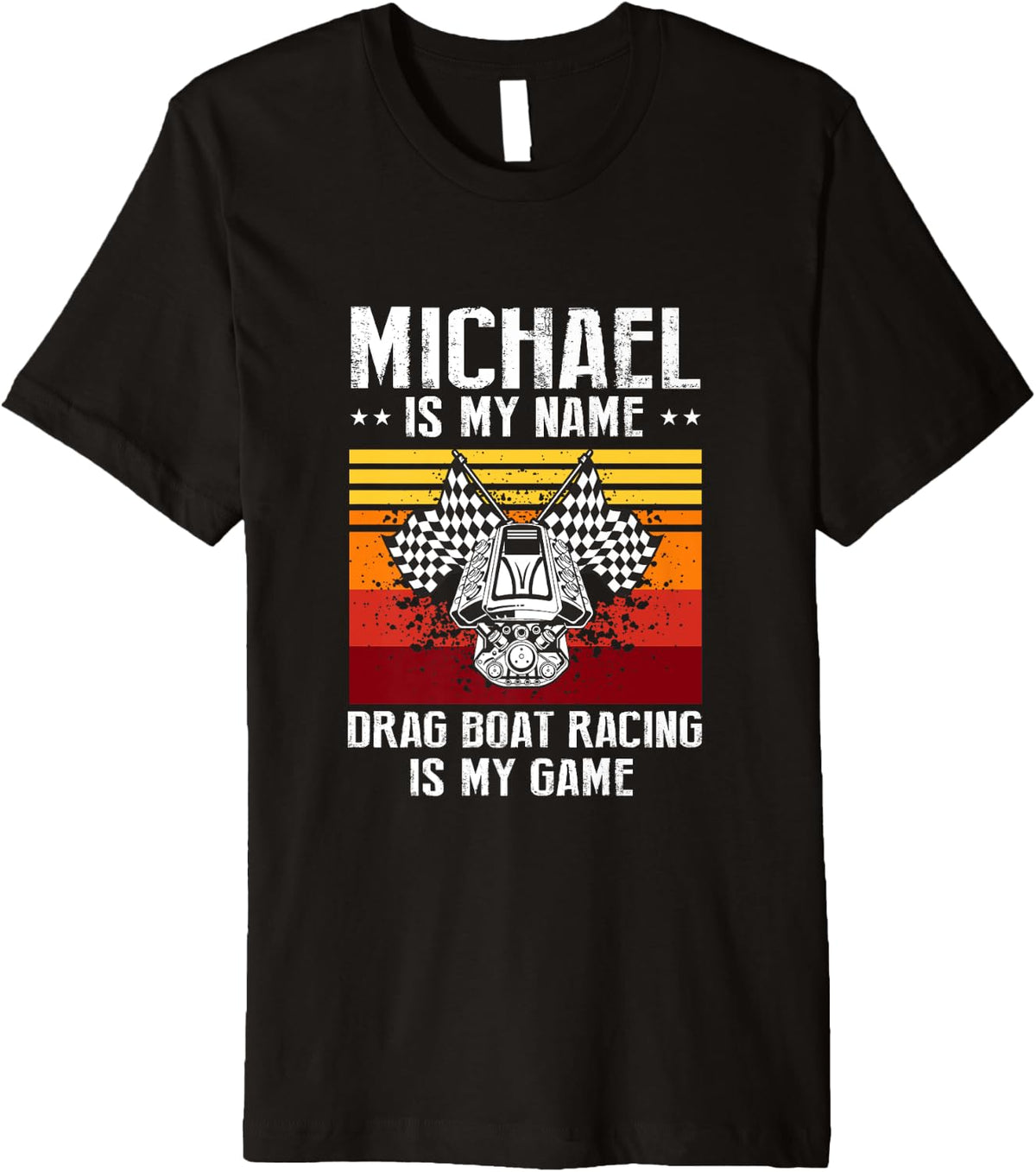 Mens Drag Boat Race For And Driver Premium Apparel Minimal Style