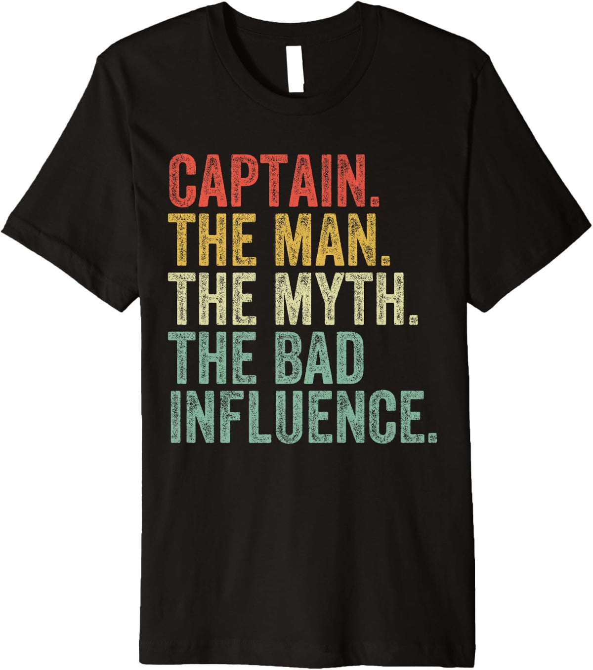 Man Myth Captain Funny Boating Boat Owner Premium Apparel Gift Ready