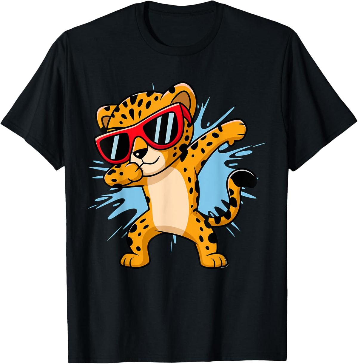 Dabbing Cheetah With Sunglasses Apparel US Trend 2