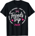 Group Trip 2025 Friends Design Unisex Vacation Tee 53