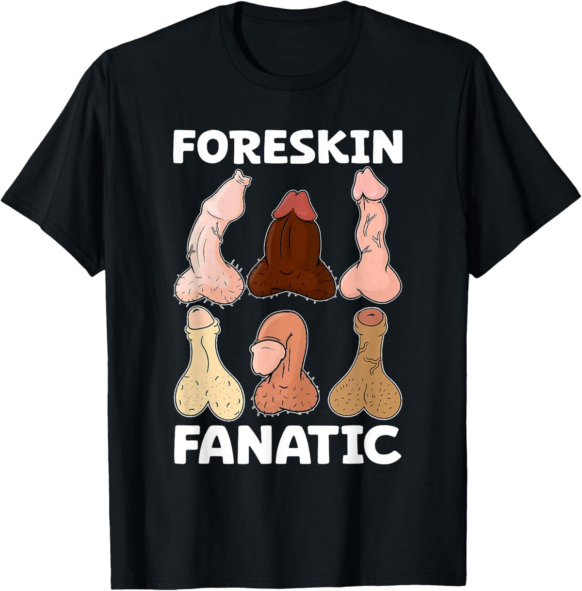 Foreskin Fanatic Funny Girls Trip Gag Adult Meme Shirt 249