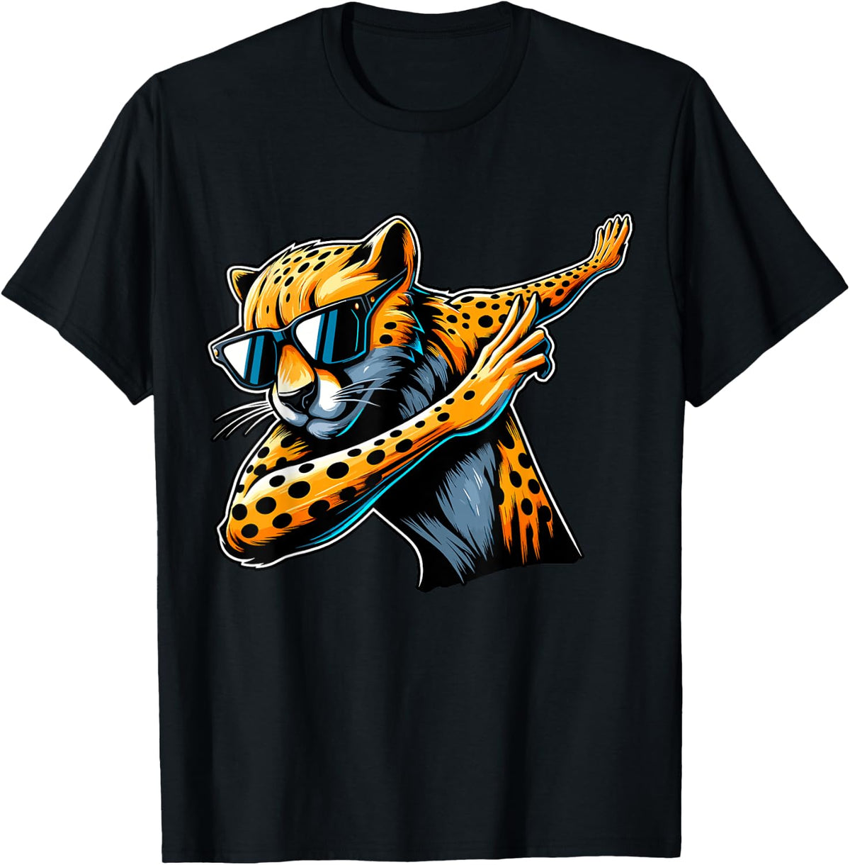 Dabbing Cheetah With Sunglasses Apparel Gift Ready