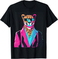 Stylish Cheetah With Sunglasses Pop Art Apparel Gift Ready