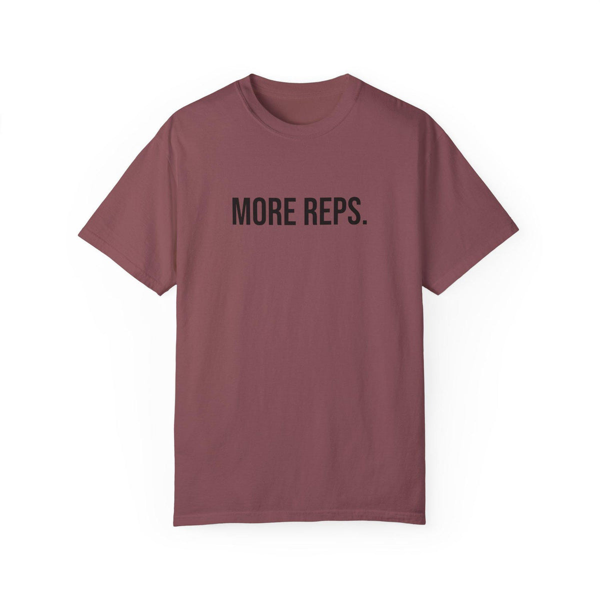 More Reps Well Fed Health Shirt - Fitness Motivational Gym Workout Keep Stacking Reps Head Down Eyes Forward Tee Apparel:**