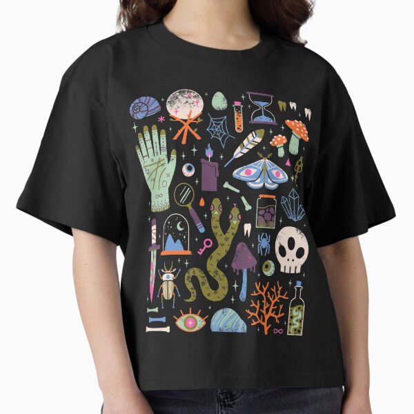 "Curiosities" Boxy T Shirt for Sale by LordofMasks