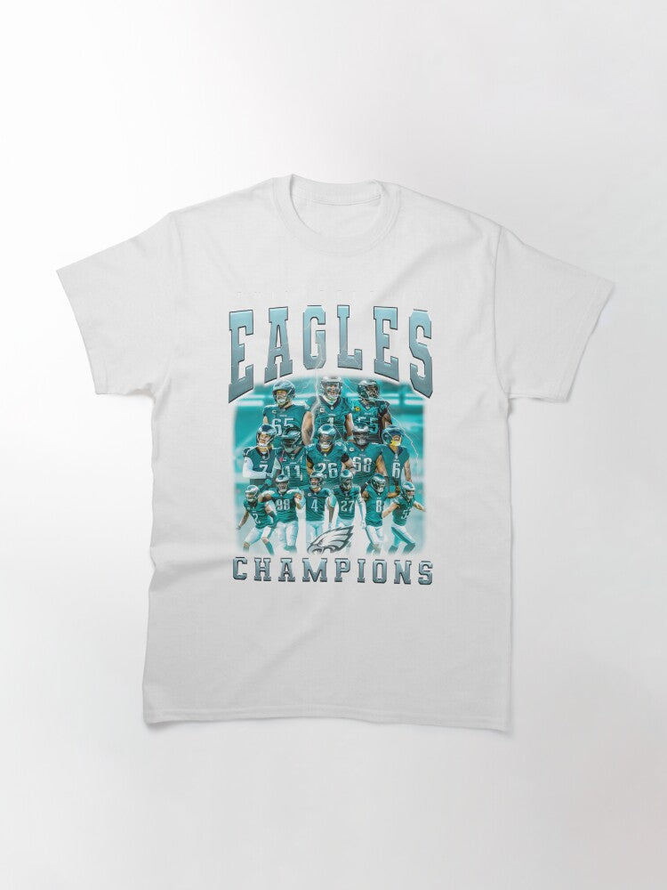 Philadelphia Football Team Champions Daviiday Classic T-Shirt