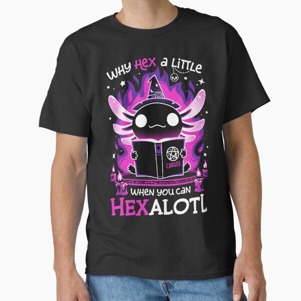 "Axolotl Witching Hour   Spooky Salamander" Classic T Shirt for Sale by Snouleaf