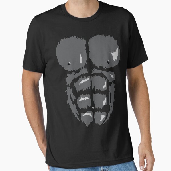 "Gorilla Belly Chest Costume" Essential T Shirt for Sale by ShopYeah