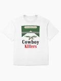 Philadelphia Fly Football Team Cowboy Killers Art Oversized T-Shirt