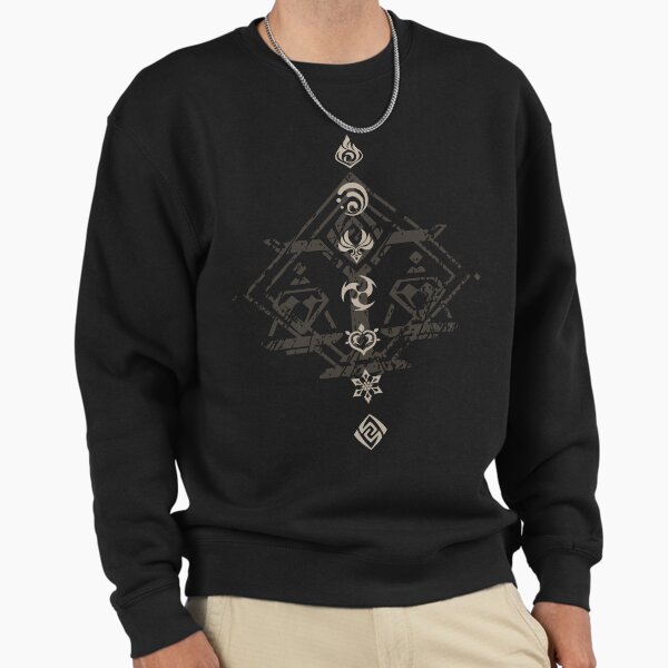 Genshin Impact All elements  Liyue version Pullover Sweatshirt for Sale by hirocon